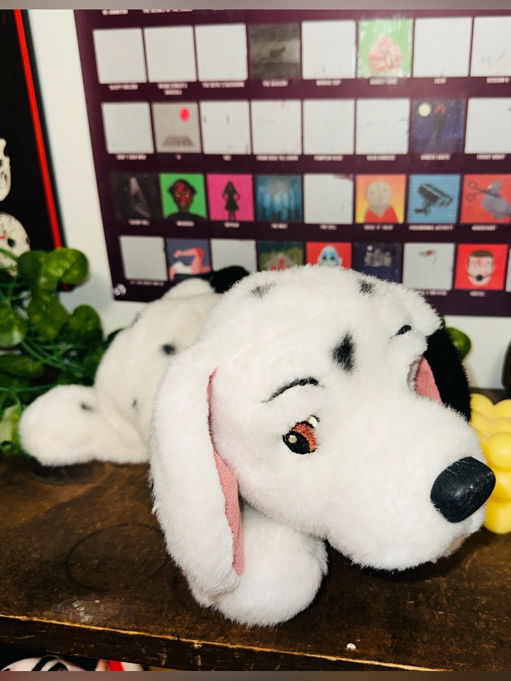 Disney Vinatge 101 Dalmatians Dipstick 90’s Plush Dog
